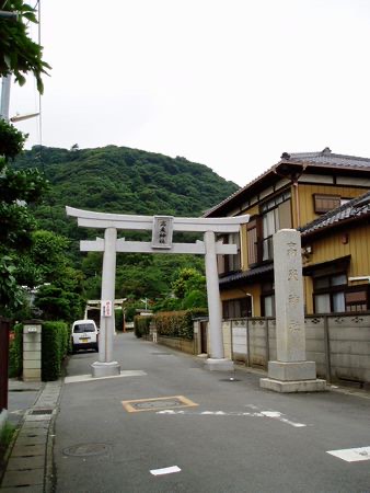 高麗神社(高来神社)の入り口